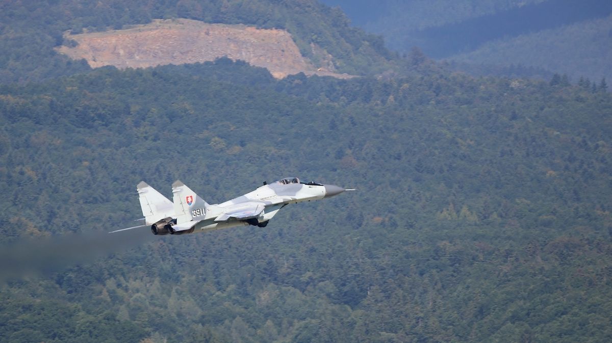 Slovensko své stíhačky MiG-29 Ukrajině neposkytne